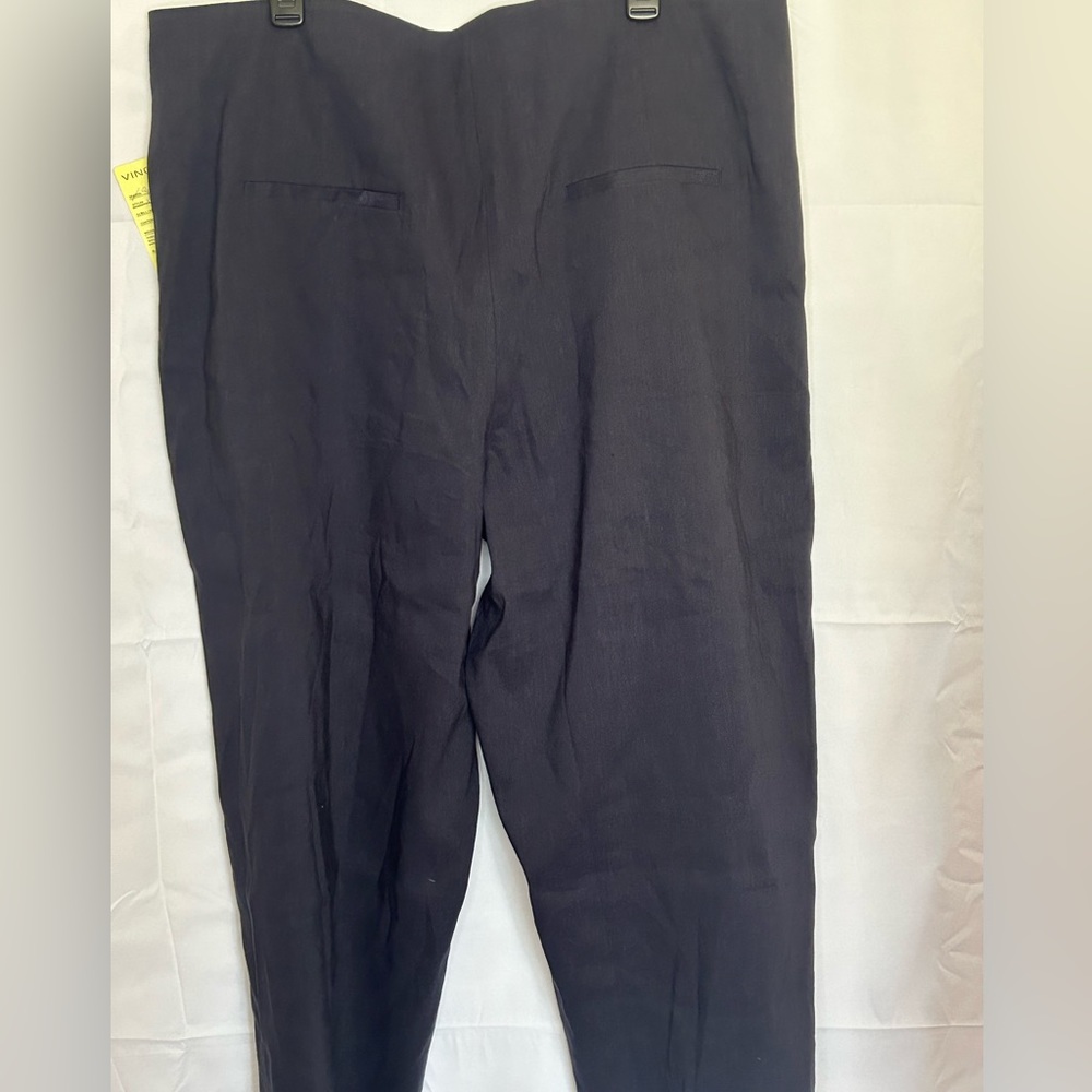 NWT Women’s Vince Wide Leg Sample Pant's in Navy Blue - Size 18